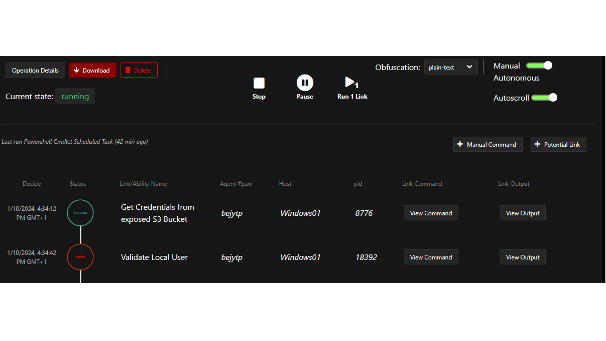 Linked Abilities Outputs