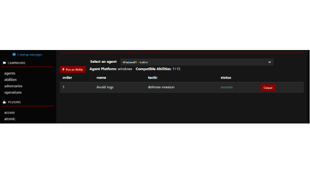CALDERA Ability and Agent